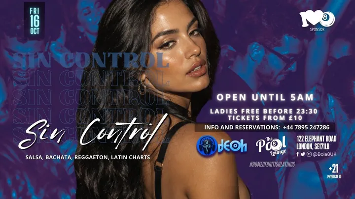 SIN CONTROL  - Friday Latin Party in London