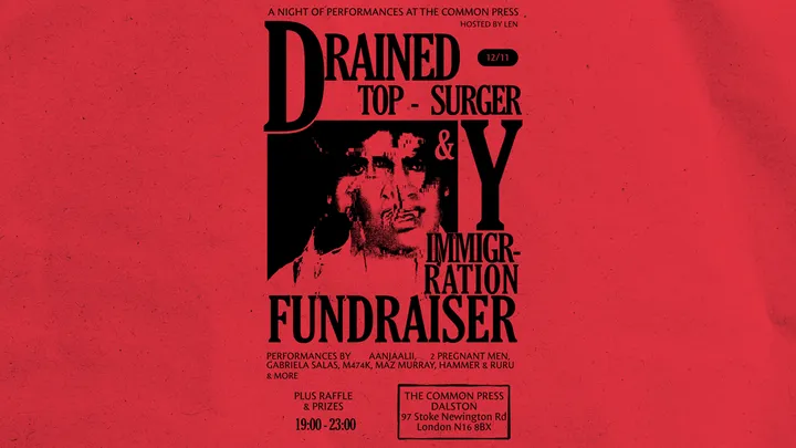 DRAINED: A Fundraiser & Performance Night