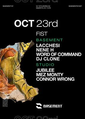 FIST: Lacchesi / Nene H / Word of Command / DJ Clone / Jubilee / Mez Monty / Connor Wrong