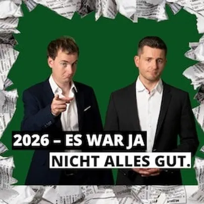 Ruwe/ Valenske (bekannt aus der DISTEL) präsentieren: - 2026 - Es war ja nicht alles gut - Jahresrückblick