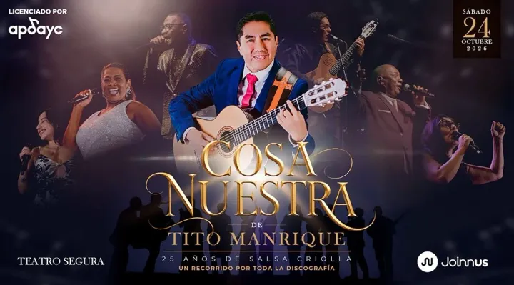 25 AÑOS DE SALSA CRIOLLA DE TITO MANRIQUE