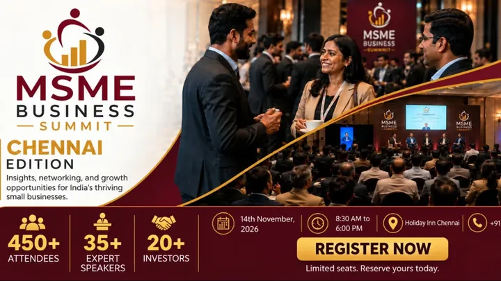 MSME Business Summit 2026 Chennai