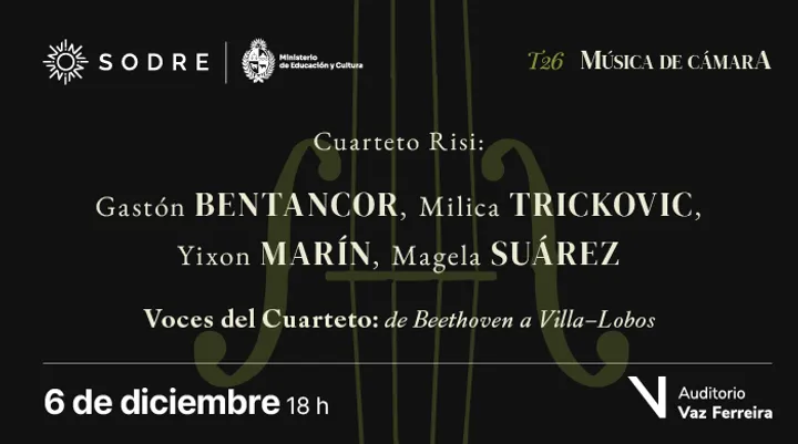 TMC: Voces del Cuarteto: de Beethoven a Villa-Lobo