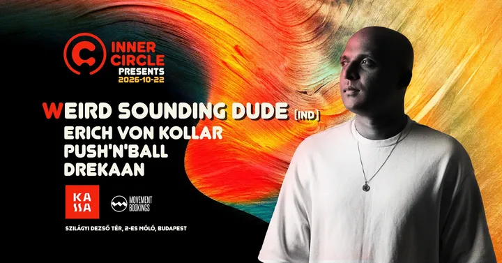 Inner Circle Budapest pres. Weird Sounding Dude, Cage Room