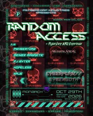 Random Access: RNDM-AXS _ 1029 - 'Halloween Special