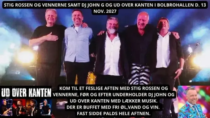 Stig Rossen med venner D. 13 nov. 2027