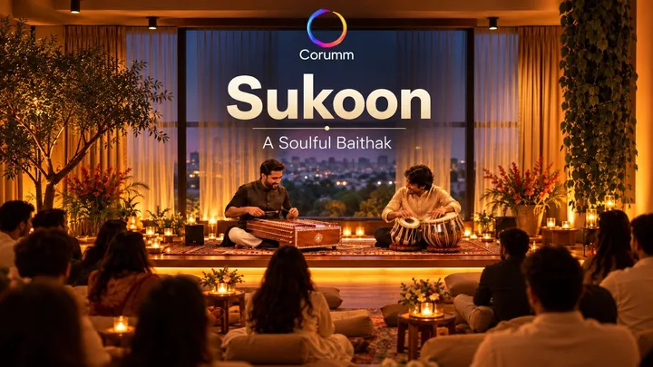 Sukoon - A Soulful Baithak of Santoor & Tabla | Corumm