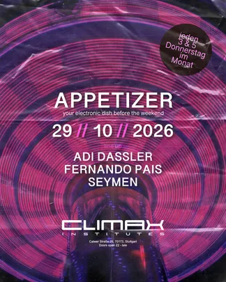 APPETIZER - Adi Dassler · Fernando Pais · Seymen