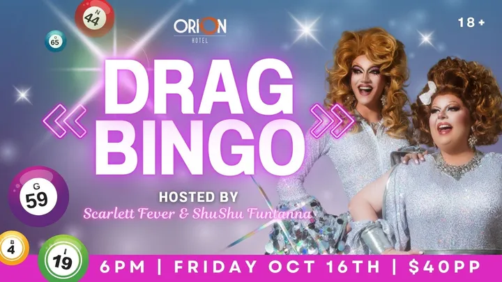 DRAG BINGO WITH SCARLETT FEVER & SHUSHU FUNTANNA