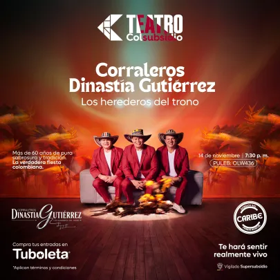 CORRALEROS DINASTÍA GUTIÉRREZ - LOS HEREDEROS DEL TRONO