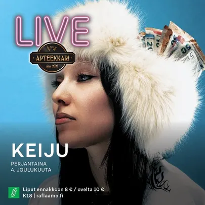 APTEEKKARI LIVE: KEIJU 4.12.