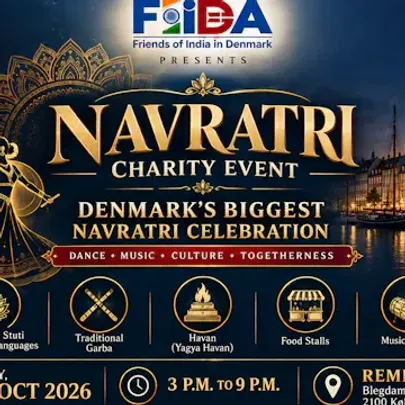Navratri 2026 Charity Event By FIIDA