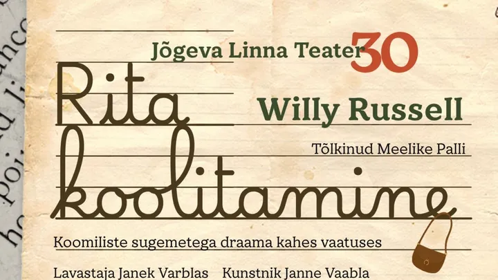 Jõgeva Linna Teatri etendus “Rita koolitamine"