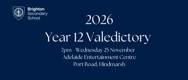 Brighton Secondary School Valedictory 2026