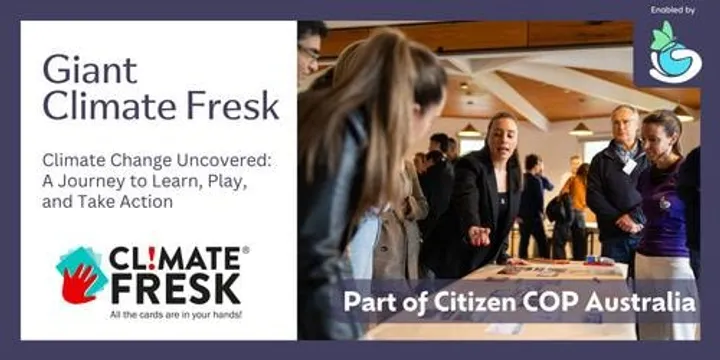 Giant Climate Fresk Brisbane - Citizen COP 2026