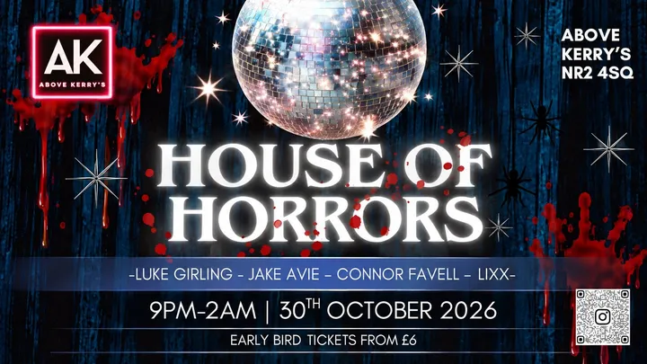 HALLOWEEN HOUSE at ABOVE KERRY'S
