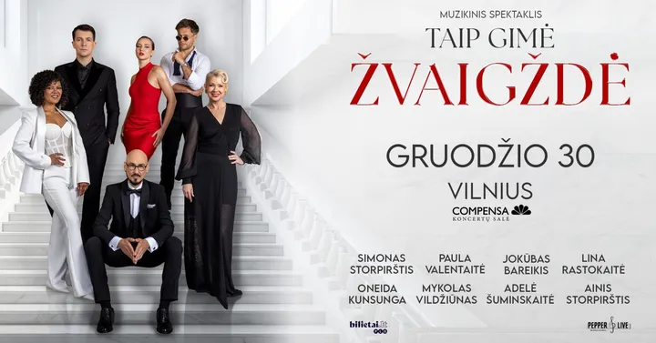 Muzikinis spektaklis ''Taip gimė žvaigždė'' | Vilnius