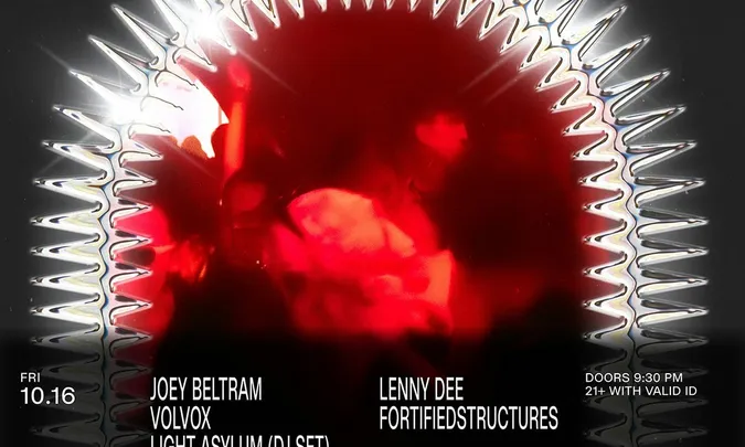 Phantasma: Joey Beltram, Volvox, Light Asylum +
