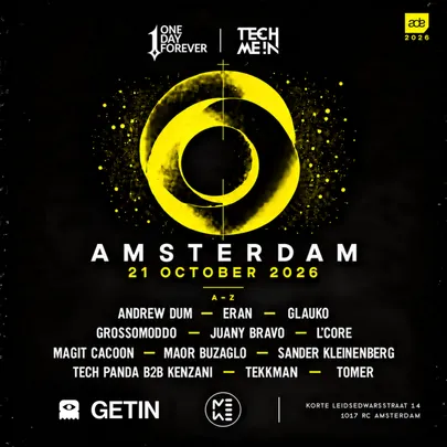 One Day Forever × Tech Me In (ADE 2026)