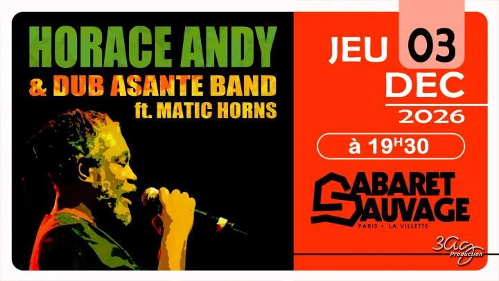 HORACE ANDY à PARIS