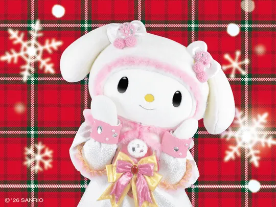 2026/11【マイメロディ】MERRY WHITE CHRISTMAS スペシャルグリーティング