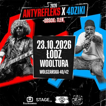 AntyRefleks i 4dziki + Talo Gerhard - Łódź