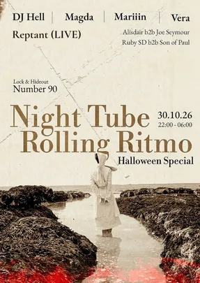 Rolling Ritmo & Night Tube Halloween: DJ Hell, Reptant (Live), Magda, Mariiin, Vera, Residents