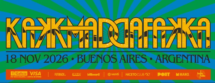KAKKMADDAFAKKA en Niceto Club  (+18 años)