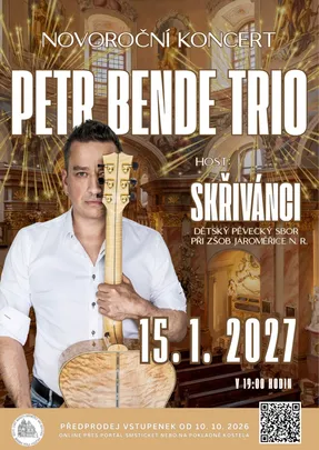 PETR BENDE TRIO - novoroční koncert
