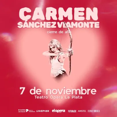 CARMEN SÁNCHEZ VIAMONTE en el Teatro Ópera LP