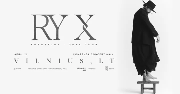RY X - Dusk Tour 2027 - Vilnius
