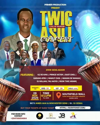 TWIC ASILI CONCERT