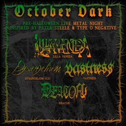 October Dark - Pre-Halloween Metal Show