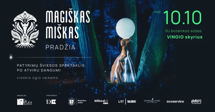 MAGIŠKAS MIŠKAS. PRADŽIA - patyrimų spektaklis visokio ūgio vaikams *