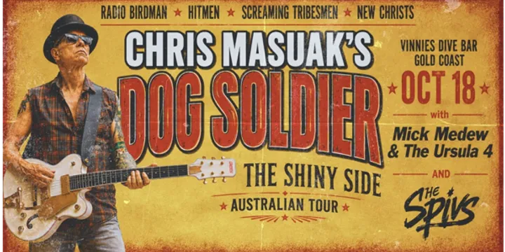 Chris Masuak’s Dog Soldier (ex-Radio Birdman) on the Gold Coast