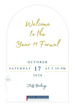 Year 11 Formal Staff RSVP 2026