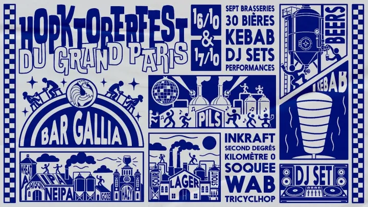 HOP'KTOBERFEST du Grand Paris au Bar Gallia