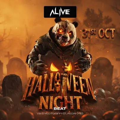 ALIVE HALLOWEEN NIGHT – 31 ottobre 2026