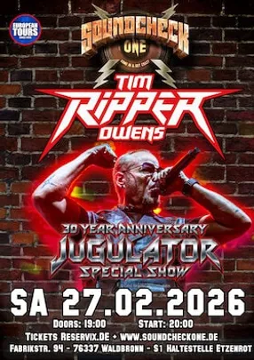TIM „RIPPER“ OWENS – 30 Jahre „Jugulator“