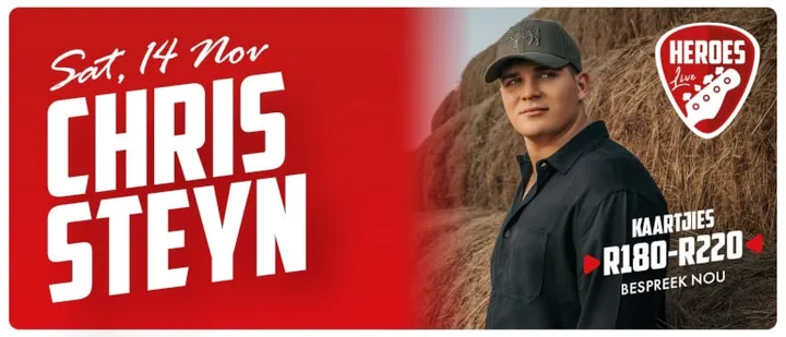 Chris Steyn | Heroes Live