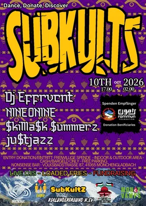 SubKultZ - Your Underground Fundraiser