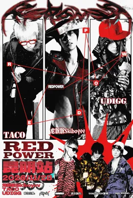龙飘飘skibiyvv&taco&UDIGG！redpower11.28昆明站