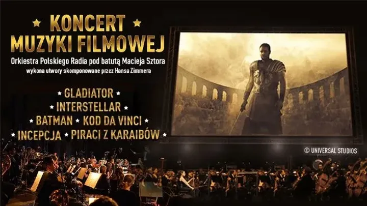 Koncert Muzyki Filmowej z utworami Hansa Zimmera