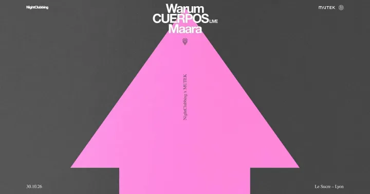 A week-end with Jen Cardini : Maara, Cuerpos (live), Warum