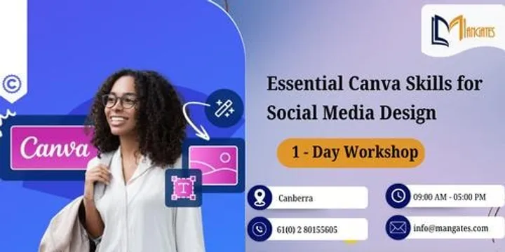Essential Canva Skills for Social Media Design – 1 Day Course in Canberra