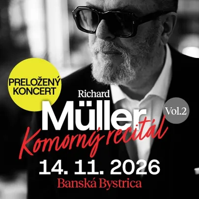 Richard Müller Komorný Recitál - Banská Bystrica