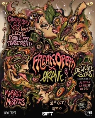 Freak Opera X Qrave - Halloween Edition