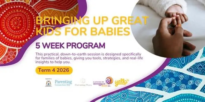 Bringing Up Great Kids for Babies (5-week program)