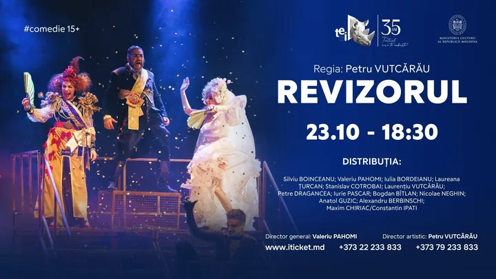 REVIZORUL 23.10.2026 - comedie 15+