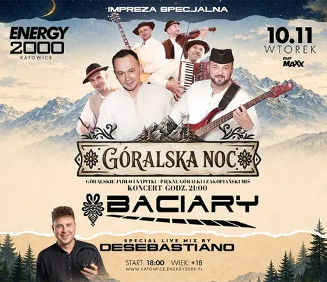 BACIARY - GÓRALSKA NOC